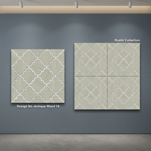 Carreaux de sol extérieurs en grès céramique numérique antidérapants, aspect rustique, qualité export, 16x16 pouces, finition mate - Product Image 2