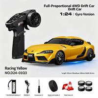 Nouveau modèle 2026 - Voiture RC de drift télécommandée 4x4 à l'échelle 1/24 la plus vendue avec gyroscope - Modèle de course.