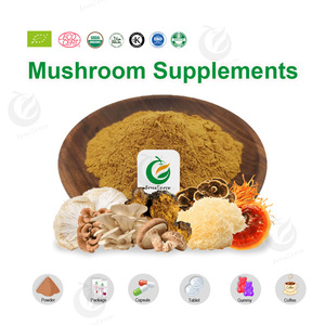 OEM hỗn hợp mushruoom bột pha trộn maitake, Chaga, đông trùng hạ thảo, sư tử bờm, <span class=keywords><strong>ganoderma</strong></span> Reishi Nấm hữu cơ nấm bột - Product Image 4