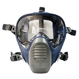 หน้ากากป้องกันฝุ่นละอองแบบเต็มหน้า Beesafety รุ่น CS 9006+&9037 แบบใช้ซ้ำได้ ผลิตจาก TPU พร้อมแผ่นกรองก๊าซอินทรีย์/กรด/อะมีน ป้องกันฝุ่นละออง ล้างทำความสะอาดได้ ดีไซน์ 3 ชั้น - Product Image 1