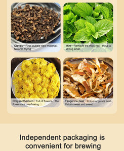 Semi di Cassia biologica bustina di tè di biancospino aromatizzato Colon detergente dimagrante alito estratto vegetale - Product Image 6
