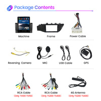 MEKEDE 8 + 128G Android 11 autoradio gps pour Kia RIO 4 K2 2016 - 2019 GPS BT 360 caméra SWC Audio clés lumières voiture multimédia
