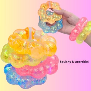 Pulsera de TPR para descompresión musical creativa al por mayor, juguetes de apretar de EVA estilo Maltose japonés y coreano - Product Image 4