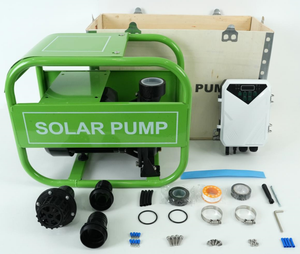 Portable Automatic Multi-stage High Head Irrigation Aluminum <b>Solar</b> 72v <b>Pump</b> for Agriculture DCPM21-14-72-750 High Efficiency Sol - Product Image 1