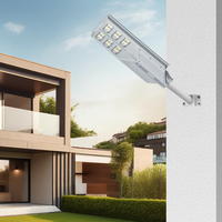 Lampadaire solaire intégré 300W, étanche IP65, en aluminium, petit MOQ pour autoroute, route, CE RoHS