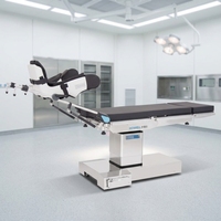 Table d'opération chirurgicale électrique hydraulique en acier inoxydable 304 pour la chirurgie générale et l'orthopédie