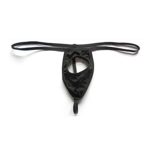 String pour homme de style européen et américain, t-shirt en soie uni, sous-vêtements sexy, lingerie coquette pour homme - Product Image 4