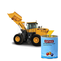 Peinture pour chariot élévateur de haute dureté 1K, finition transparente, jaune oxyde de fer, vente directe d'usine, revêtement de peinture automobile