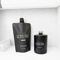 Pochette Doypack refermable de haute qualité avec bec verseur, étanche, en PET/AL/PE, imprimée en héliogravure, en feuille d'aluminium argentée, pour emballage cosmétique facial