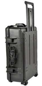 Çin Özel Üretimli PP Malzemeli İki Tekerlekli IP67 Dereceli Siyah Renkli Koruyucu Alet Çantası Model HT9065T - Product Image 3