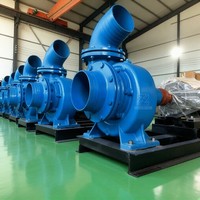 Pompes à hélices verticales à flux axial/mixte – Pompe à eau à flux mixte haute pression de 6/8 pouces à grand débit pour l'irrigation agricole