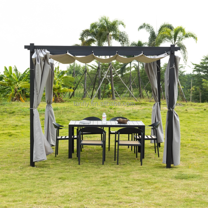 New Style Garden Backyard Pergola Aluminum