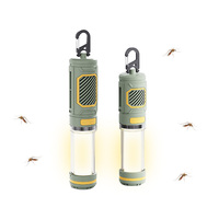   Camping Draagbare Muggenverjager Zaklamp Waterdichte Muggenverjager Lamp Muggenwerende Zaklamp en Powerbank