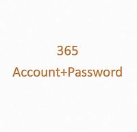 도매 1개 365 Pro Plus 평생 소프트웨어 계정 (MAC용, 비밀번호 포함) 재고 있음