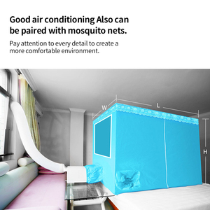Aire Acondicionado Portátil Eléctrico Pequeño Todo en Uno con Mosquitera para Uso en Automóviles, Hogares y Hoteles - Product Image 2