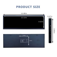 Panneau Lcd Barre étirée Lcd Moniteur Pc industriel 12.7 pouces 2880X864 Écran secondaire Extra large Moniteur d'ordinateur Bande moniteur