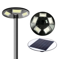 Lampu Jalan tenaga surya LED garasi pribadi, cahaya taman tenaga surya Sensor Radar halaman luar ruangan IP65 tahan air kecerahan tinggi