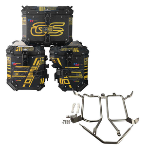 Maleta Universal de Aluminio de 46L con Soporte para BMW 1200GS, Caja Lateral para Motocicleta - Product Image 2