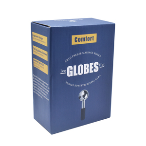 Custom Gold Stainless Steel Cooling Body Eye Face Massager Silicone Ice Globes for Firming Weight Loss Facials Hands Head - Product Image 6