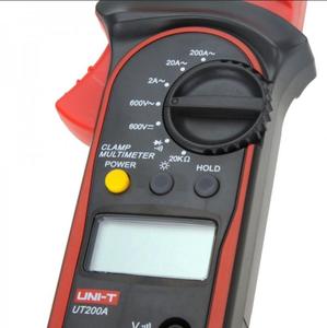 ใหม่เอี่ยมและของแท้ 100% UNI-T UT200A 2000 ค่าการวัด พาวเวอร์ยูนิท มัลติมิเตอร์แบบดิจิตอล แคลมป์มิเตอร์ สำหรับช่างไฟฟ้า - Product Image 5
