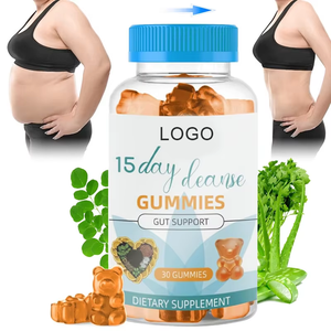 Chất lượng cao Hạt Lanh Aloe Vera Gel MCT dầu 15 ngày cai nghiện Gummies hỗ trợ gan ruột làm sạch tiêu hóa Miễn dịch phụ nữ mang thai - Product Image 1