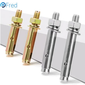 China Fasteners Wedge Anchor Expansion <b>Bolt</b> Yellow Zinc Plated Built-in Expansion Screw for Home Improvement Accessories - Product Image 5