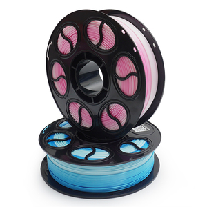 Materiales de Impresión 3D, Filamento PLA Silk Rainbow para Impresora 3D, 1.75mm de Diámetro, Filamentos con Degradado para Impresoras 3D FDM, para Escuela - Product Image 1