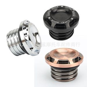 Mochark ฝาถังน้ำมันรถจักรยานยนต์สีดำ electroplated บรอนซ์ CNC ดัดแปลงสำหรับ Harley Davidson dynsoft TAIL XL883 1200 - Product Image 1