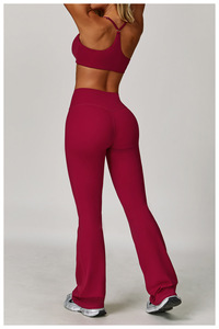 Reggiseno di Yoga in tessuto di lana lavorato femminile Bodytight Beauty Back Fitness Yoga <span class=keywords><strong>abbigliamento</strong></span> da corsa esercizio sportivo intimo Sexy reggiseno - Product Image 2