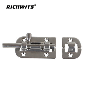 Perno de Puerta de Acero Inoxidable 316 Richwits, Herraje Marino, Instalación sin Tornillos, Diseño Industrial - Product Image 3