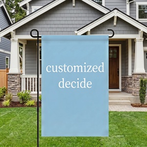 Drapeau de jardin personnalisé avec nom d'agent immobilier pour maison ouverte - Product Image 3