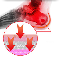 10/boîte de pansements à base de plantes de qualité supérieure pour les douleurs au talon, les inconforts, ciblés aux coureurs, aux personnes âgées, soulageant les douleurs osseuses, l'arthrite, les entorses de la cheville