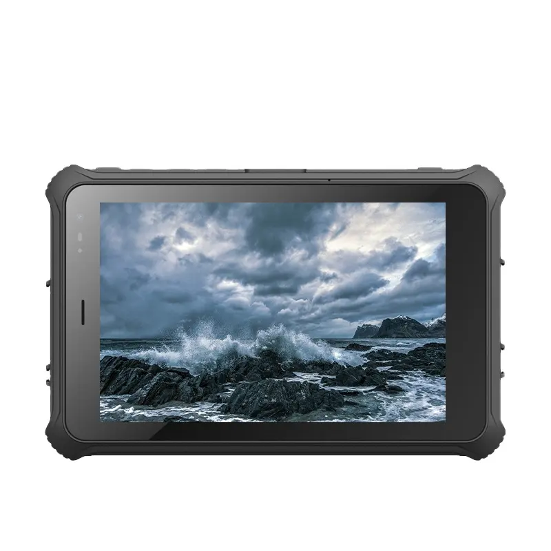 8 Inch Portable Rugged Industrial Handheld Terminal Tablet Pc With Nfc Reader Module For Windows 10 OS