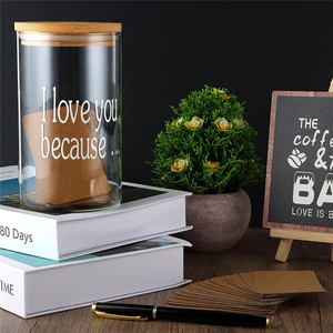 Barattolo di Note d'amore colorato diretto dalla fabbrica di Shanghai ti amo perché barattolo con 100 biglietti - Product Image 6