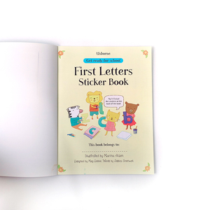 Custom Scene Repeatedly <strong>and</strong> Reusable Custom Sticker <strong>Book</strong> Fashion Pasted Children Printing Activity <strong>Books</strong> for Kids - Product Image 6