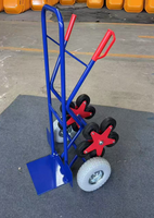 Chariot à main pour monter les escaliers, chariot à roulettes, brouette, 12 roues, chariot facile à transporter, pliable, chariot à main pour monter les escaliers