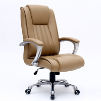 Mobilier de bureau luxueux big boss sillas de direction chaise de bureau ergonomique pivotante et inclinable en cuir