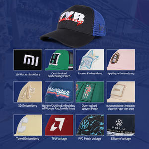 Gorra Trucker de Malla Transpirable de 6 Paneles con Estampado Moderno para Hombre, Ideal para Sol, Actividades al Aire Libre y Entrenamiento - Product Image 6