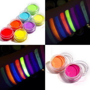 Delineador de ojos en crema, pintura a base de agua, día de carnaval, club nocturno, maquillaje de escenario, ojos impermeables, maquillaje facial, sin logotipo, delineador de ojos fluorescente - Product Image 4