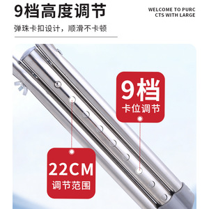 Underarm <b>Crutches</b> Adjustable Height Lightweight Stable <b>Walking</b> Aid for Rehabilitation and Mobility Support - Product Image 2