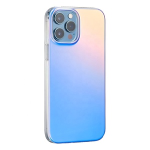 Mode Laser Arc-En-Ciel Téléphone Cas <span class=keywords><strong>De</strong></span> Luxe Aurora Gradient Téléphone Cas pour iPhone 15 14 Pro Max - Product Image 5