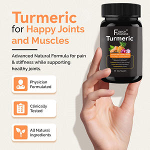 Non-GMO Kurkuma Curcumin 1500mg <span class=keywords><strong>Max</strong></span> Absorption Natürliche Gelenks tütze Ergänzung Kräuter Kurkuma Pillen 90 Kapseln - Product Image 2