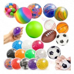 Pelota de Silicona Antiestrés de Doble Color Rosa, de Compresión Lenta, para Juego Sensorial y Alivio de la Ansiedad, Tendencia 2025 - Product Image 1