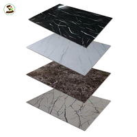 Tablero de PVC estampado en caliente impermeable ecológico, láminas de plástico UV impresas, gabinetes de pared de dormitorio de cocina, servicio de Corte incluido