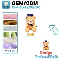 Oso de Peluche Personalizado, Muñeco de Peluche, Regalo de Graduación para Estudiantes, Juguetes de Peluche Personalizados, Muñeco de Peluche de Osito, Regalo para Jardín de Niños, CPC CE