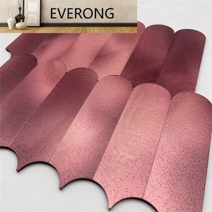 Nouveau design de rose imperméable à l'eau et bande de décoration murale auto-adhésive carreaux de dosseret de cuisine en mosaïque PVC - Product Image 6