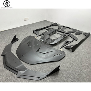 Nuevo Kit de Conversión de Carrocería de Fibra de Carbono Seca con Tejido Twill Brillante y Envasado al Vacío, Ajuste 1:1, para Cubierta de Motor y Parachoques de Lamborghini Revuelto - Product Image 2