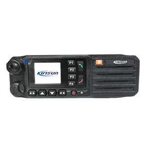 자동차 탑재 라디오 Kirisun TM840(DM850) 디지털 및 아날로그 듀얼 모드 GPS 장거리 무전기