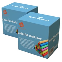 Nouvelles boîtes d'emballage de craie scolaire personnalisées Pulida 2025 avec impression couleur