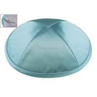 Kippa en satin de haute qualité pour occasions formelles – Kippa personnalisable de luxe et écologique pour la synagogue